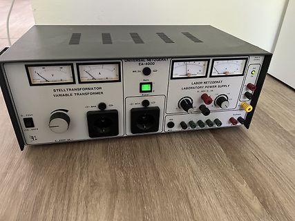 Labornetzgerät und Stelltransformator