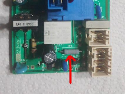 Leiterplatte mit elektronischen Bauteilen