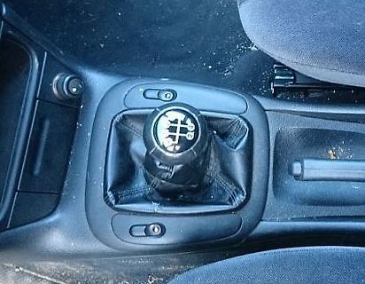 Schaltknauf eines Autos
