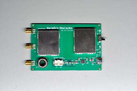 Antenna Amplifier für Wideband Loop Antenna Leiterplatte