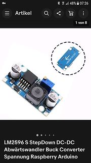LM2596 StepDown DC-DC Buck Converter Modul