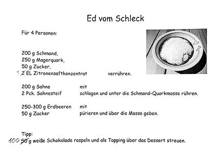 Rezept für Ed vom Schleck