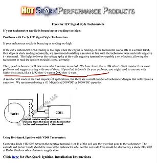 Anleitung zur Fehlerbehebung bei 12V Signal Style Tachometern