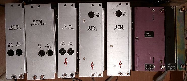Mehrere STM-Netzteilmodule
