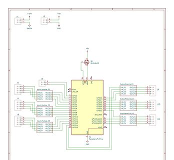 Schaltplan mit Raspberry Pi Pico und MOSFET