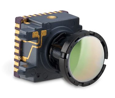 Optisches Bauteil oder Sensor mit Linse
