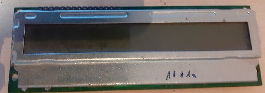 LCD-Display Modul auf Leiterplatte