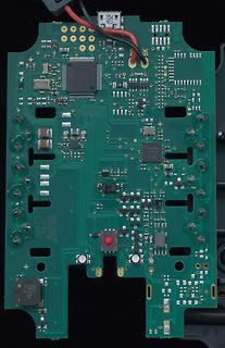Leiterplatte mit elektronischen Bauteilen