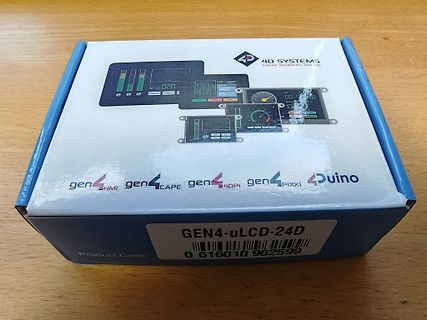 Verpackung von 4D Systems Gen4 HMI Displays