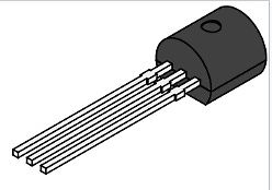 Grafische Darstellung eines elektronischen Bauteils