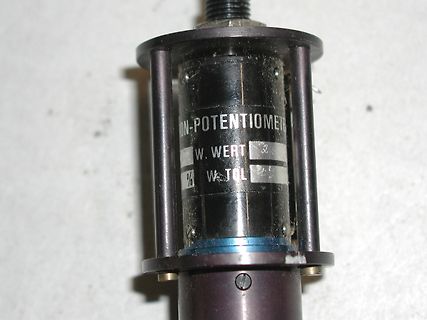 Nahaufnahme eines Potentiometers