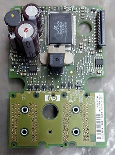 HP Leiterplatte mit Elektrolytkondensatoren und IC