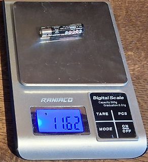 Digitale Waage mit Batterie