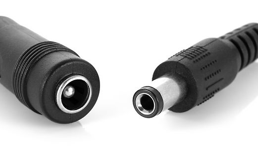 DC-Hohlstecker und Buchse