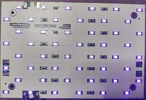 LED-Leiterplatte mit Bestückung