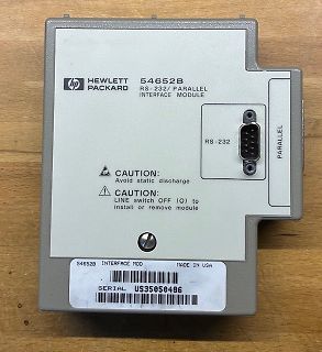 HP RS-232/Parallel Interface Module