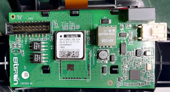 Leiterplatte mit in-tech Modul