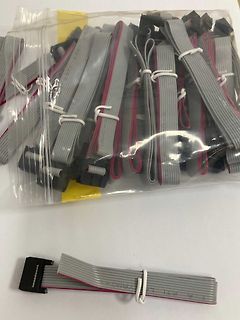 Flachbandkabel in Plastikbeutel