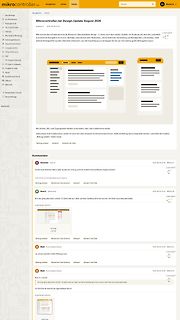 Screenshot eines Forenbeitrags auf mikrocontroller.net