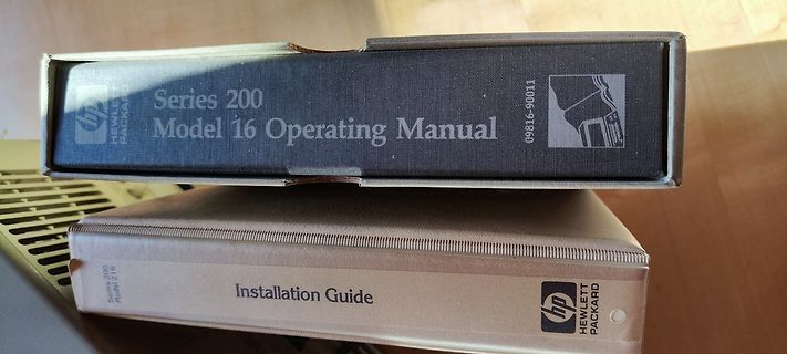 Handbücher für HP Series 200 Model 16