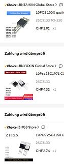AliExpress Suchergebnisse für Transistoren
