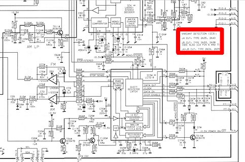 Schaltplan einer Elektronikschaltung