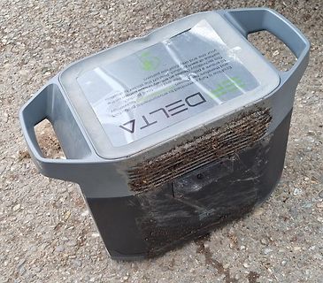 Verschmutztes Delta Netzteil