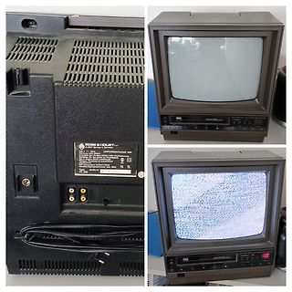 Rückseite und Bildschirm eines Rose & Jouet FC 300 Fernsehers
