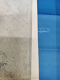 Ausschnitt eines technischen Plans oder einer Karte