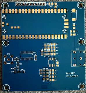 Leiterplatten-Layout PicoRX V1.0