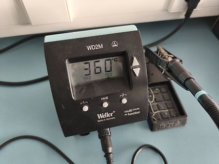 Weller WD2M Lötstation mit Display