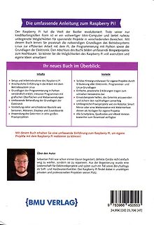 Buchcover über Raspberry Pi Projekte