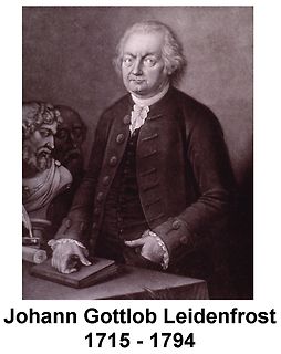 Porträt von Johann Gottlob Leidenfrost
