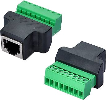 RJ45 auf Schraubklemme Adapter