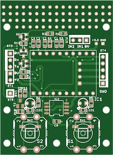 PCB-Layout einer Leiterplatte