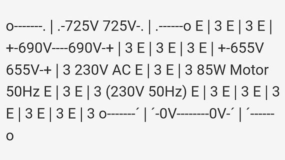 ASCII-Art Darstellung eines elektrischen Schaltplans