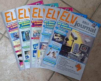 Stapel alter ELV Journal Fachmagazine