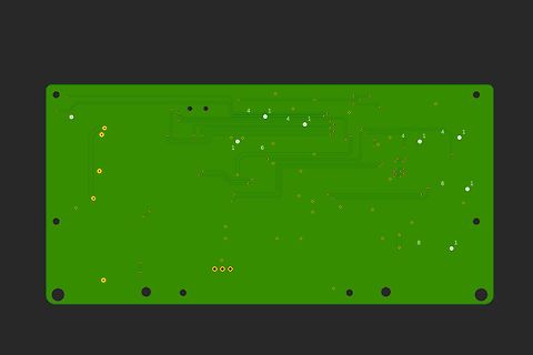 PCB-Layout einer Leiterplatte