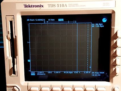 Tektronix TDS 510A Oszilloskop Display