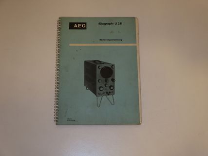 Bedienungsanweisung AEG Elograph U 211
