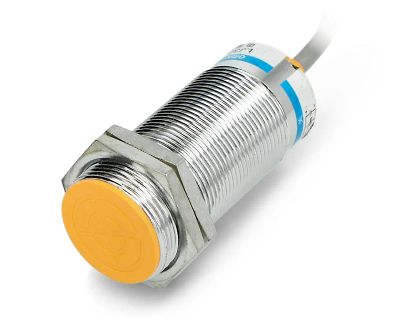 Industrie-Sensor oder Lichtschranke mit Gewinde