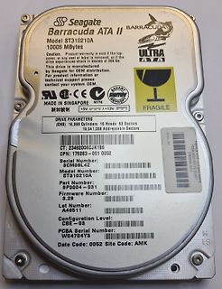 Seagate Barracuda ATA II Festplatte