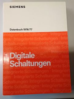 Cover eines Siemens Datenbuchs von 1976/77