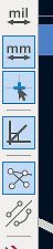 Werkzeugleiste einer CAD-Software