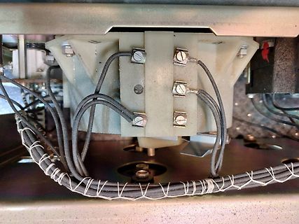 Verdrahtung eines elektrischen Bauteils