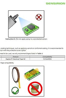 Anleitung zum Schutz eines Sensors mit Kapton-Klebeband