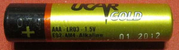 AAA Alkaline Batterie