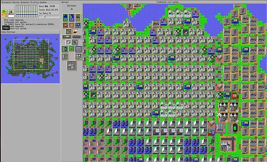 Screenshot des Spiels Micropolis