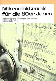 Buchcover Mikroelektronik für die 80er Jahre