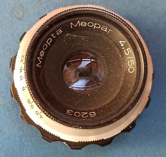 Meopta Meopar 4,5/50 Objektiv